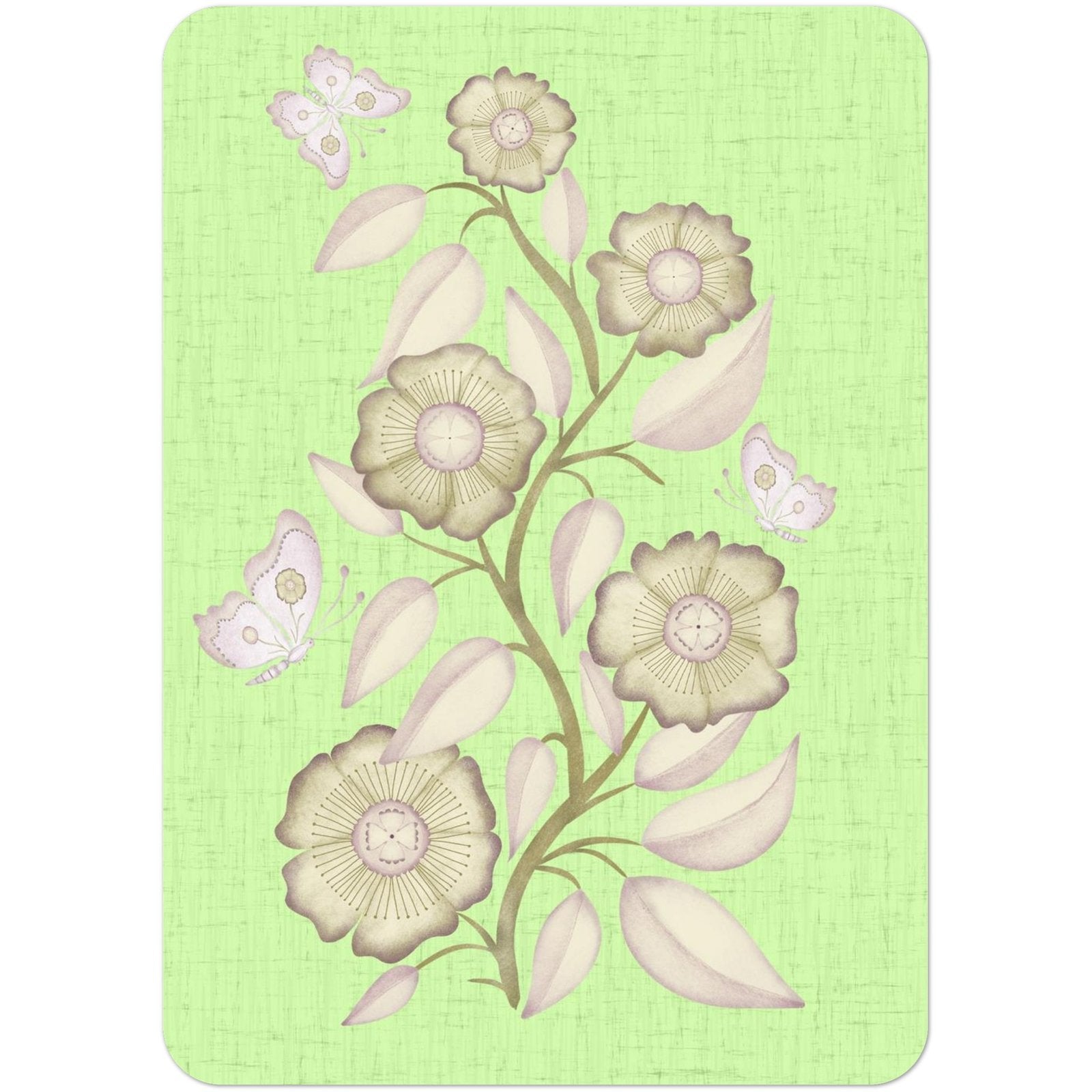 Floral Butterfly A6 Postcards (Pack of 10 with premium envelopes)