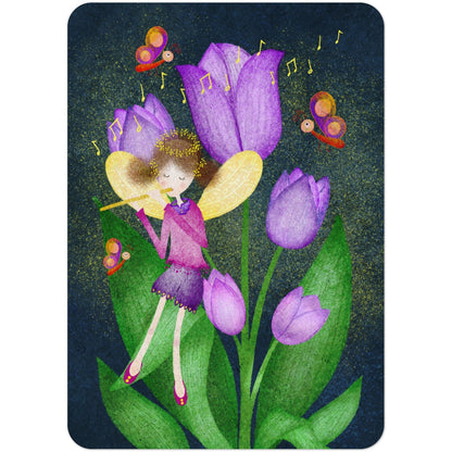 Tulips Fairy A6 Postcards (Pack of 10 with premium envelopes)