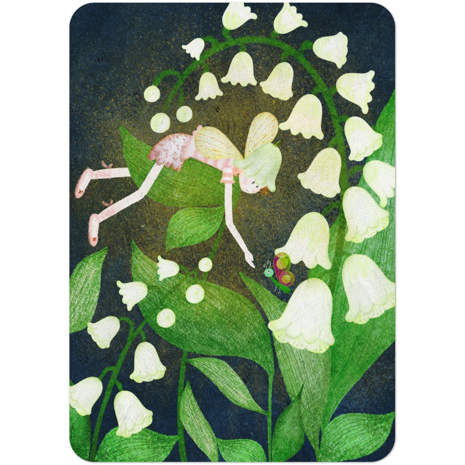 Lily of the Valley Fairy A6 Postcards (Pack of 10 with premium envelopes)